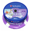 Verbatim DVD+R double layer printable 25 stuks op spindel 833208 - 1