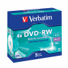 Verbatim DVD-RW rewritable 5 stuks in jewel case 833217 - 1