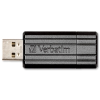 Verbatim USB 2.0 stick pinstripe 8GB zwart 49062 500262