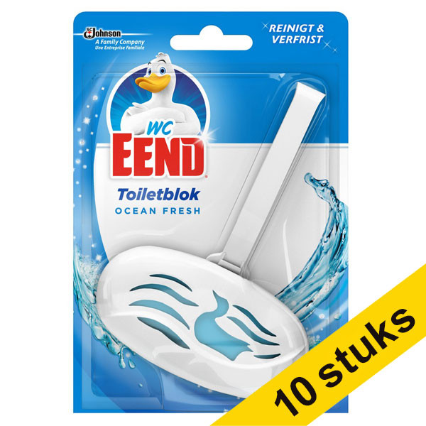 WC-Eend Aanbieding: 10x WC-Eend toiletblok Ocean Fresh (40 gram)  035180 - 1