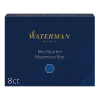 Waterman Allure inktpatronen mysterieus blauw (8 stuks)