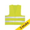 Aanbieding: 3x Westcott veiligheidsvest geel 221099 - 1