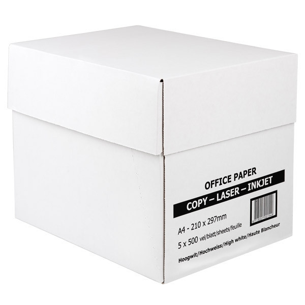 White Label papier A4 1 doos van 2500 vel – 75 grams