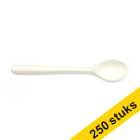 Aanbieding: 5x Conpax Folia herbruikbare dessertlepel wit (50 stuks)