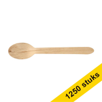 Aanbieding: 5x Conpax lepel hout (250 stuks)