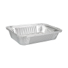 Aluminium festival snackbak met kartonnen deksel 210 x 150 x 40 mm (25 stuks) 423554 - 2