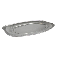 White label Aluminium schaal ovaal 550 mm (10 stuks) 600122 402929