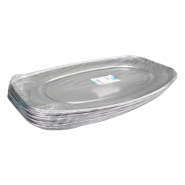 White label Aluminium schaal ovaal 550 mm (10 stuks) 600122 402929 - 2