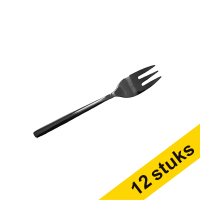 White label Boston gebaksvork RVS 14,6 cm (12 stuks) 428508 404230