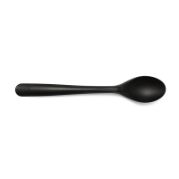 Conpax Folia herbruikbare lepel zwart (50 stuks) 402957