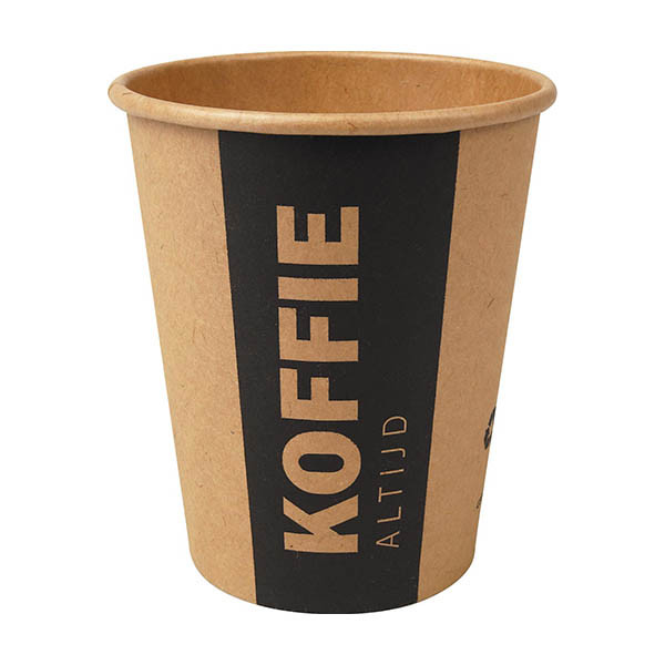 Conpax kartonnen koffiebeker 237 ml (50 stuks) 402990 - 1