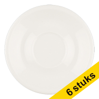White label Core koffieschotel Off white 150 mm (6 stuks) bo12027 404209