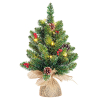 Creston kunstkerstboom 45 cm incl. 15 lampjes LBB00091 - 1