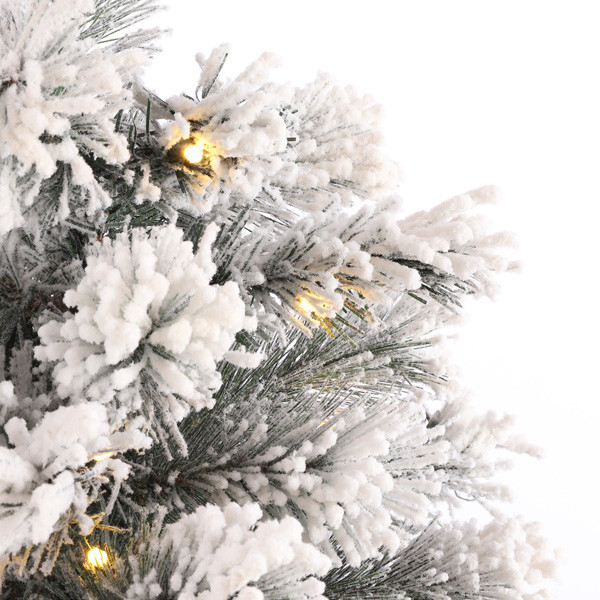 Dinsmore kunstkerstboom besneeuwd 45 cm incl. 10 lampjes LBB00093 - 2