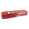 White label Fleszak rood 100 x 400 x 80 mm (250 stuks) 269870 402926 - 3