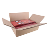 White label Fleszak rood 100 x 400 x 80 mm (250 stuks) 269870 402926 - 4