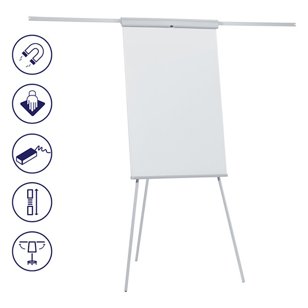 White label Franken Valueline flipover magnetisch staal (uitschuifbaar) EL-FC22 423342 - 4