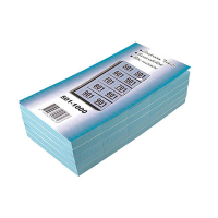 Garderobeblokken blauw nummers van 501 t/m 1000 221448