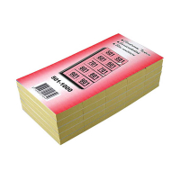 Garderobeblokken geel nummers van 501 t/m 1000 221449