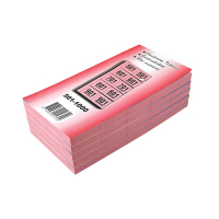 Garderobeblokken kers nummers van 501 t/m 1000 221451