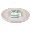 White label Goldplast herbruikbaar bord 23,5 cm (6 stuks) 425077 402748 - 2