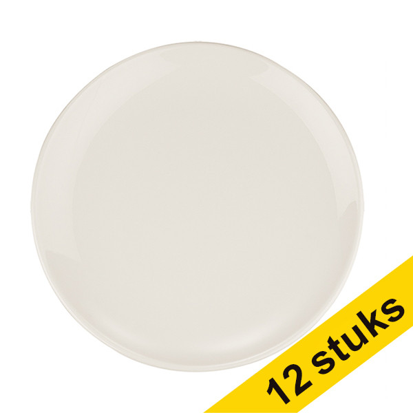 White label Gourmet bord Off white 170 mm (12 stuks) bo11918 404218 - 1