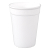 White label Herbruikbare beker wit 320 ml (20 stuks) 601550 402930 - 1