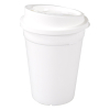 White label Herbruikbare beker wit 320 ml (20 stuks) 601550 402930 - 2