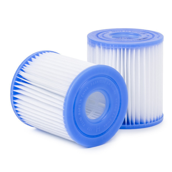 White label Intex zwembad filter type H (2 stuks, Ø 9,2 x 10,2 cm) 01941 K170111732 - 1
