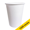 Kartonnen koffiebekers wit 250 ml (1000 stuks) 423531 - 1