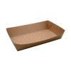 Kartonnen snackbakje A14 bruin 157 x 88 x 35 mm (100 stuks) 423545 - 1