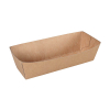 Kartonnen snackbakje A5 bruin 105 x 33 x 30 mm (100 stuks) 423548 - 1