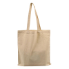 Katoenen draagtas beige 380 x 420 mm (25 stuks)