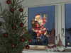 Konstmide kerstman met verlichting 20 lampjes 30 x 45 cm LKO00334 - 2