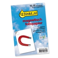 White label Magnetisch fotopapier hoogglans 10 x 15 cm (10 vel) 3634C002C 060952