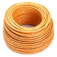 White label Netwerkkabel Cat7 S/FTP oranje (50 meter) 99980.50-CPR MK7101.50 K010609000