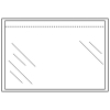Paklijst envelop onbedrukt 225 x 165 mm - A5 zelfklevend (1000 stuks)