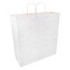 Papieren draagtas wit 450 x 480 x 170 mm (100 stuks)