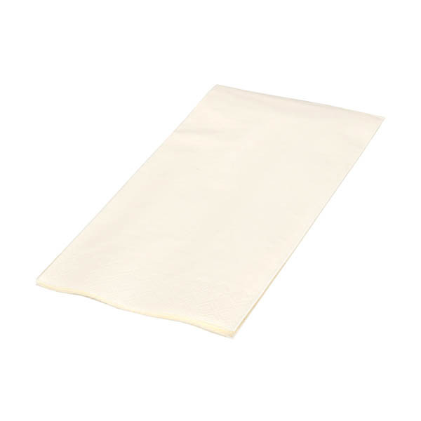 Servet 3-laags 1/8 vouw crème (250 stuks) 423518 - 2