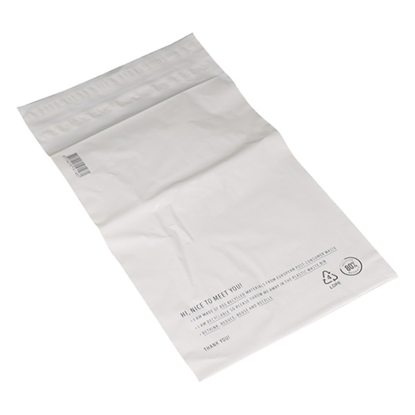 White label Verzendzak gerecycled plastic 250 x 350 mm (500 stuks) 923594 402740 - 1
