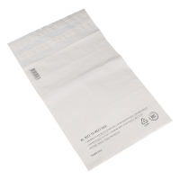 White label Verzendzak gerecycled plastic 500 x 700 mm (250 stuks) 923599 402743