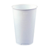 Wegwerpbeker plastic wit 300 ml (100 stuks)