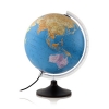 Wereldbol met verlichting solid line P politiek 30 cm 828044 - 1