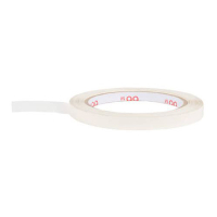 Zakkensluittape wit 9 mm x 66 m (16 rollen)
