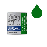 Winsor & Newton Cotman aquarelverf 314 hookers green light (halve nap) 301314 410482