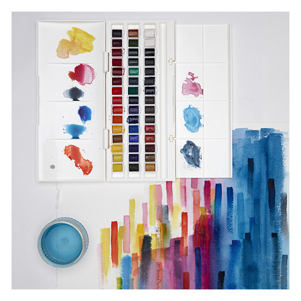 Winsor & Newton Cotman studio aquarelverfset (halve nap) 390471 410506 - 3