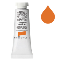 Winsor & Newton Designers gouache 089 cadmium orange (14 ml) 0605089 8840479 410651