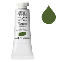 Winsor & Newton Designers gouache 447 olive green (14 ml) 0605447 410635