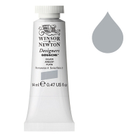 Winsor & Newton Designers gouache 617 silver (14 ml) 0605617 410665