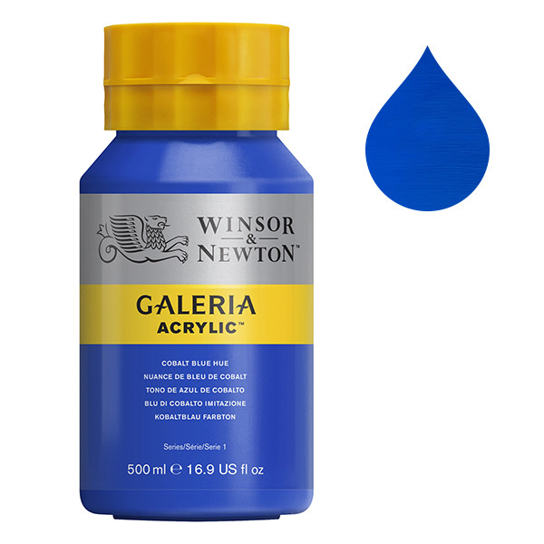 Winsor & Newton Galeria acrylverf 179 cobalt blue hue (500 ml) 410071 - 1